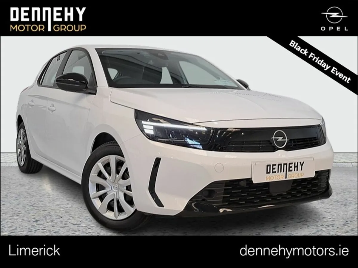 Opel Corsa BLACK FRIDAY Event November 28th-Novemb - Image 1