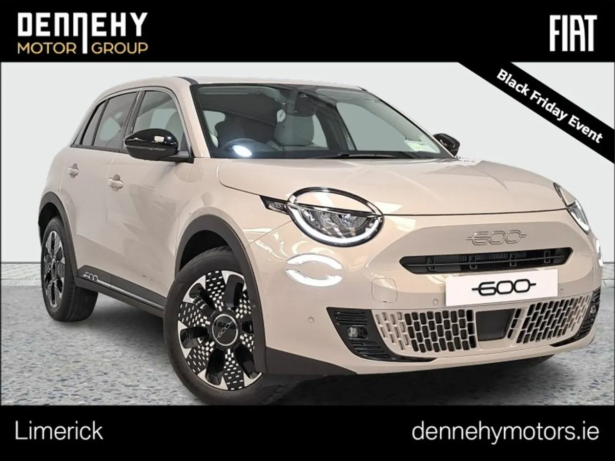 Fiat 600 BLACK FRIDAY Event November 28th-November - Image 1