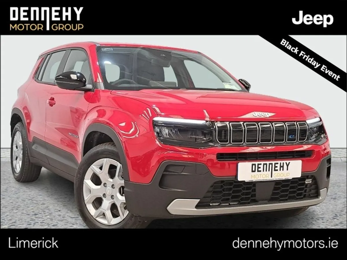 Jeep Avenger BLACK FRIDAY Sales Event November 28t - Image 1