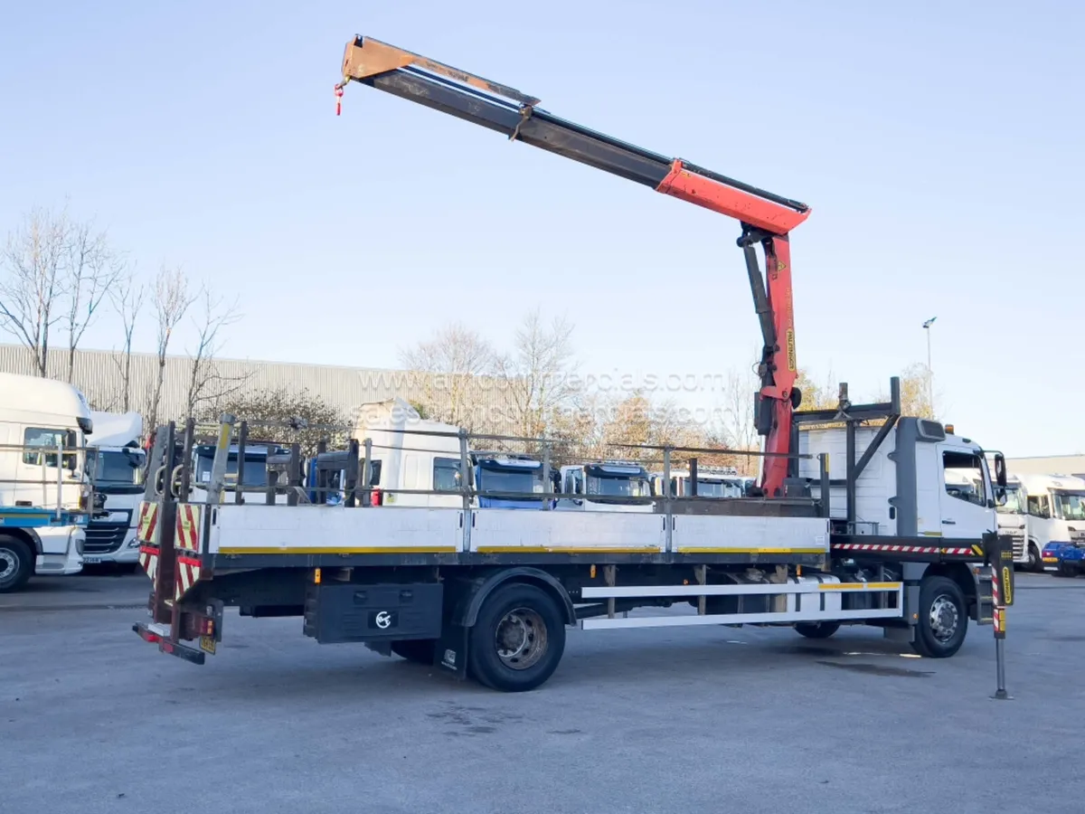 2014 (64) MERCEDES-BENZ AXOR CRANE MOUNTED FLATBED - Image 4