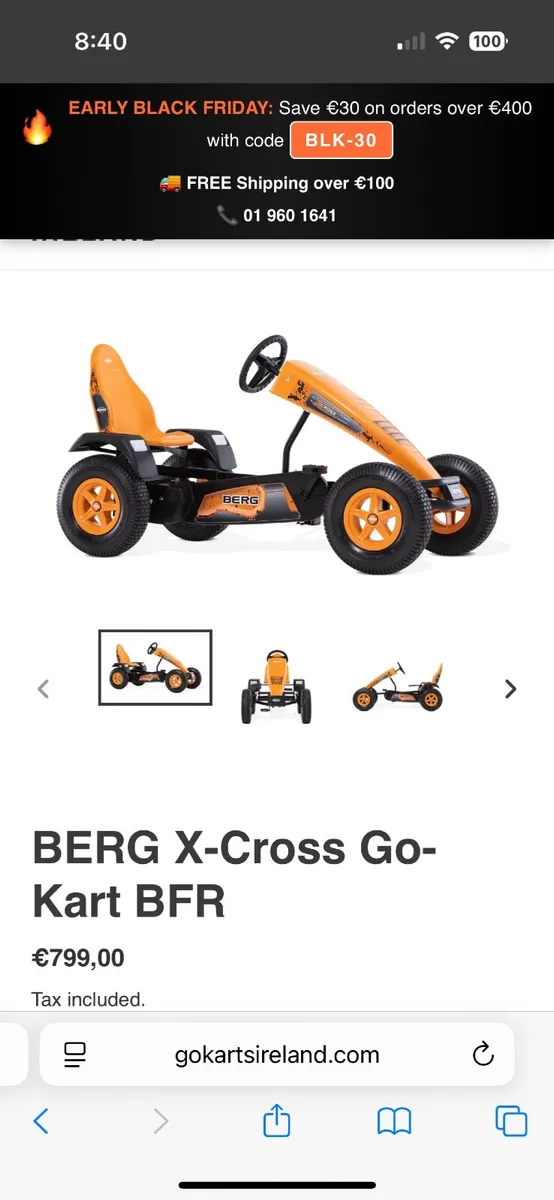 Berg X Cross go cart - Image 1