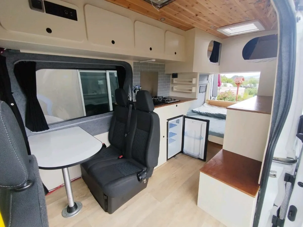 4 seat/berth Transit campervan on log book - Image 1