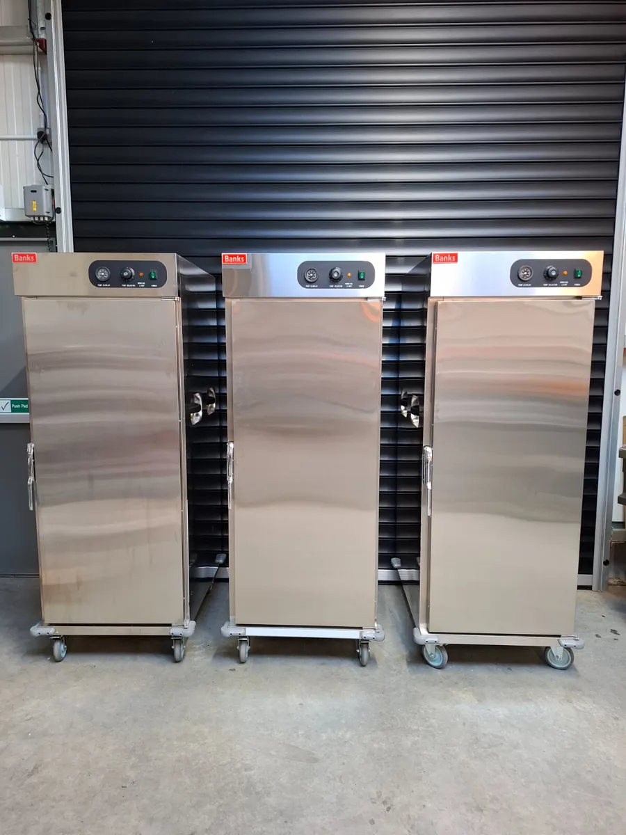 Hot Food Banqueting Cart GN 2/1 Shelves - Image 2