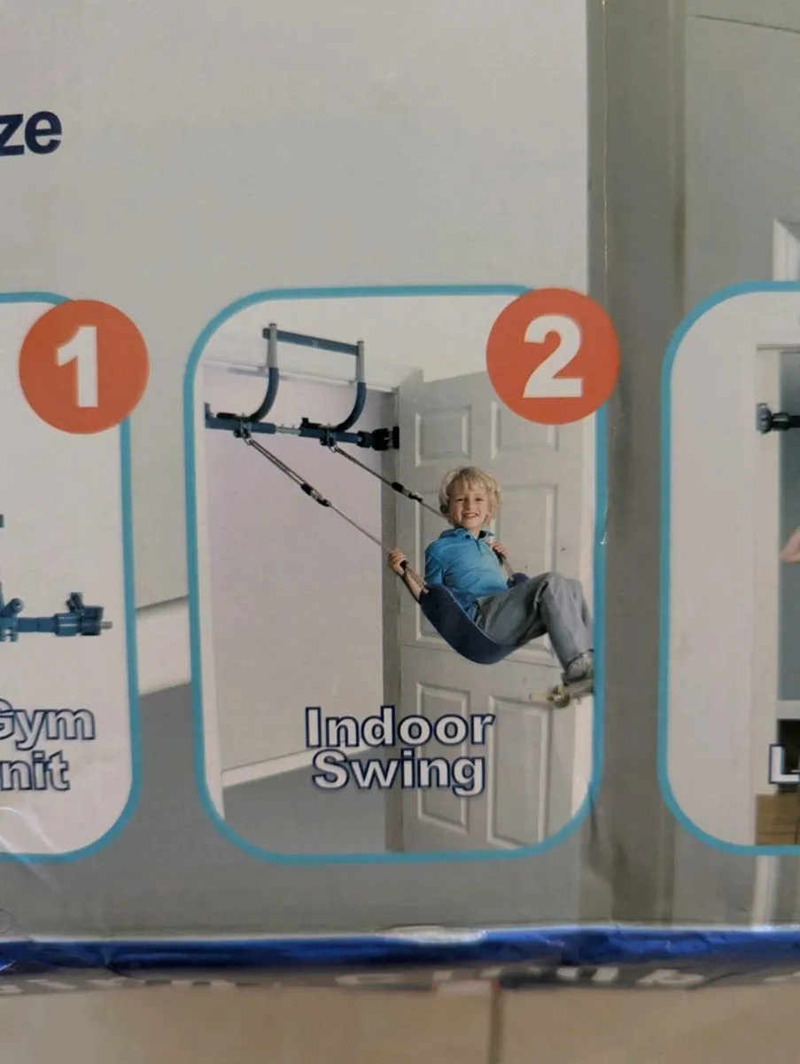 Kids indoor swing and gym set - Image 3