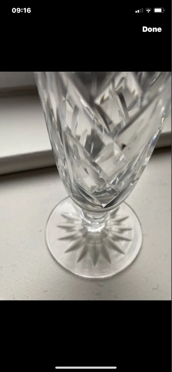Vintage Waterford Crystal Vase - Image 2