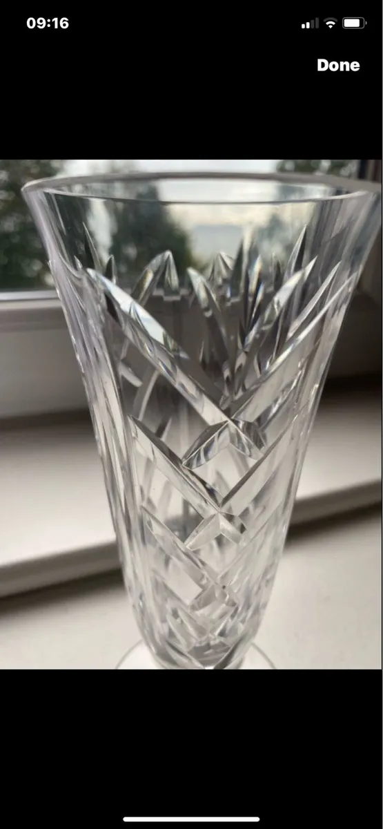 Vintage Waterford Crystal Vase - Image 4