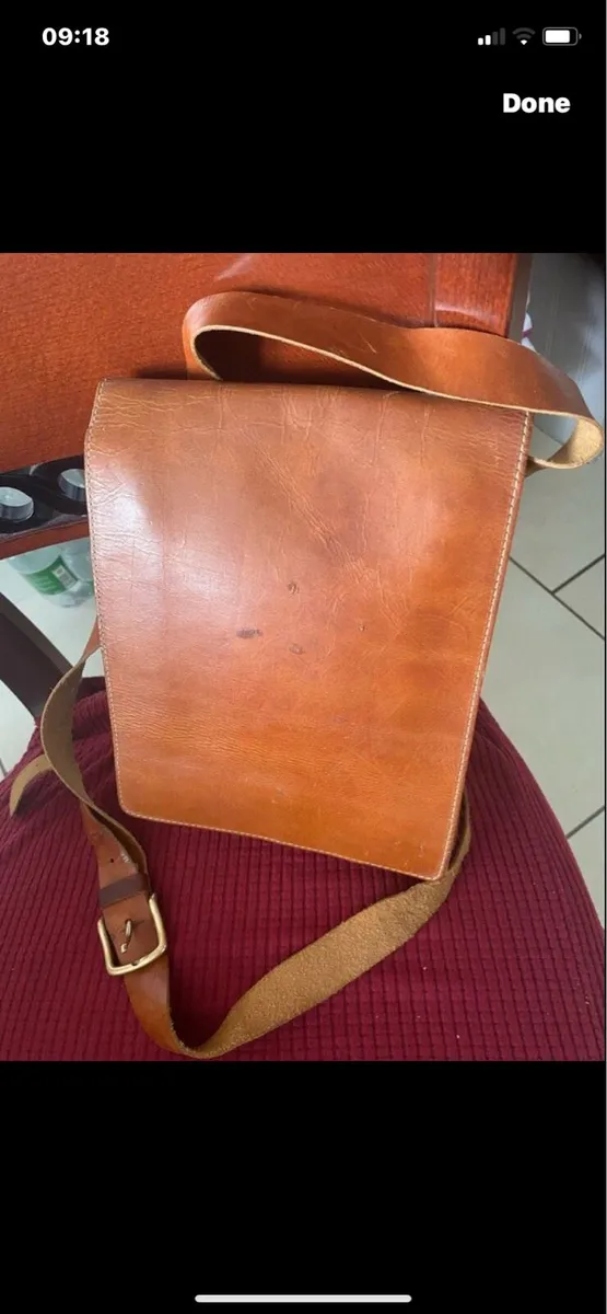 Leather Shoulder Bag - Image 2