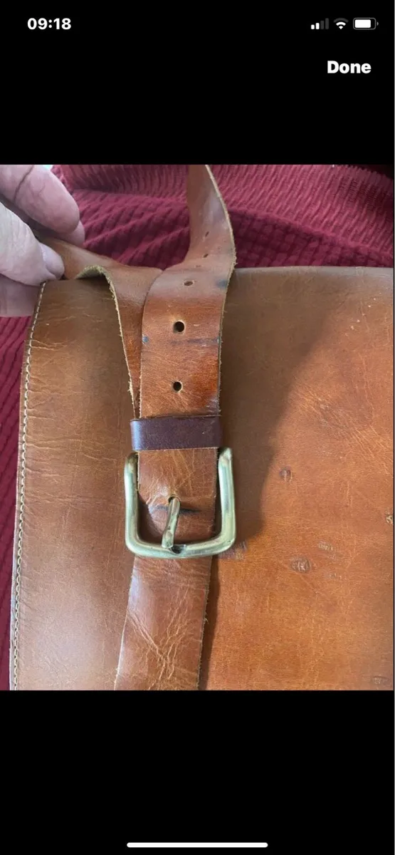 Leather Shoulder Bag - Image 3