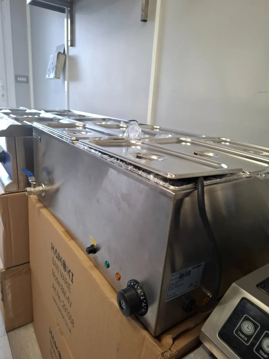 2 Pot Tabletop Wet Bain Marie 6x GN 1/3 Pans - Image 3