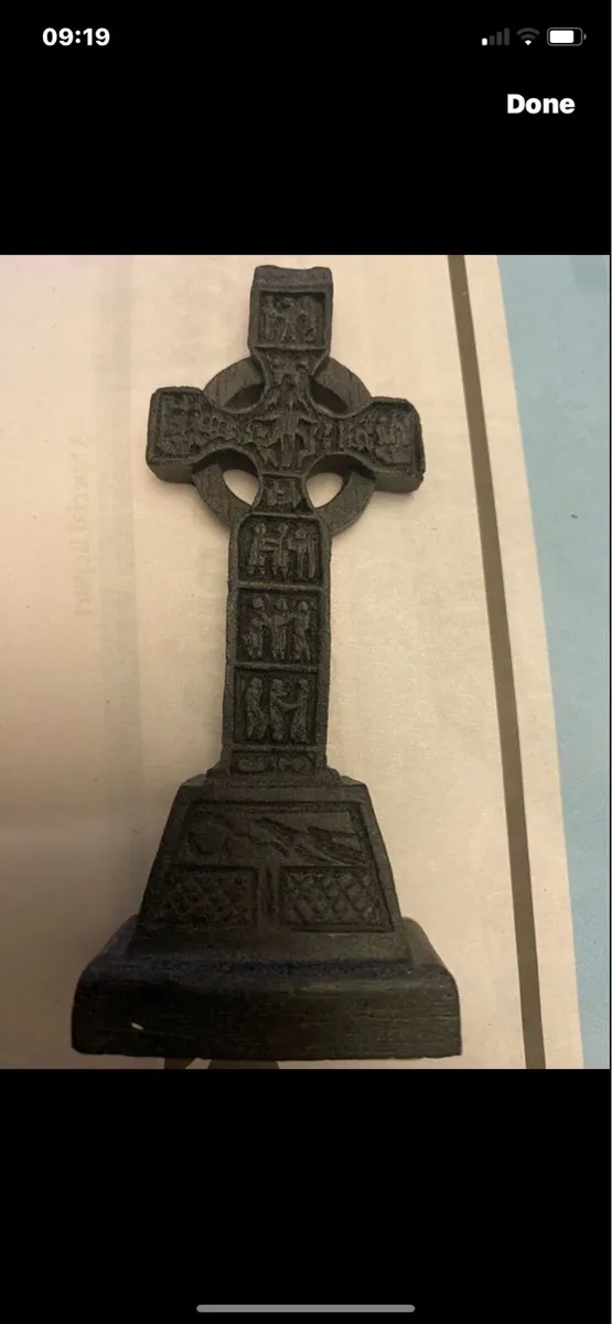 Monasterboice Cross In Turf - Image 1