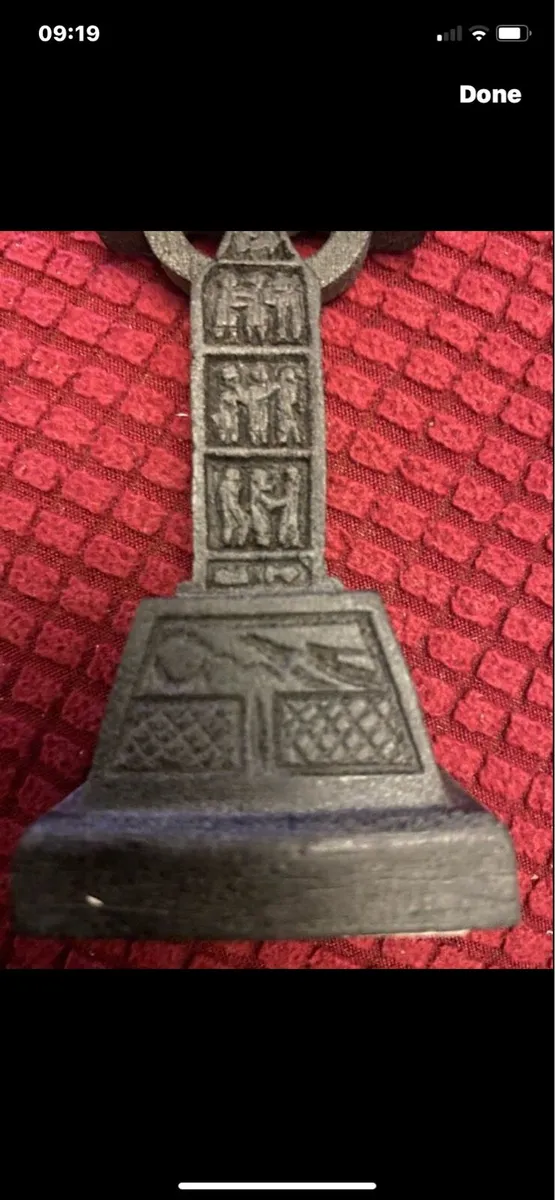 Monasterboice Cross In Turf - Image 3