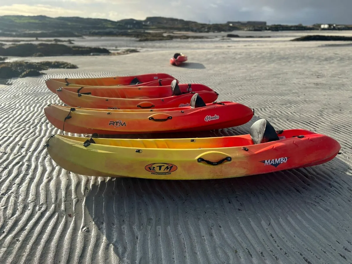 5 x RTM Mambo Sit-On-Top Kayaks (incl back rest) - Image 2