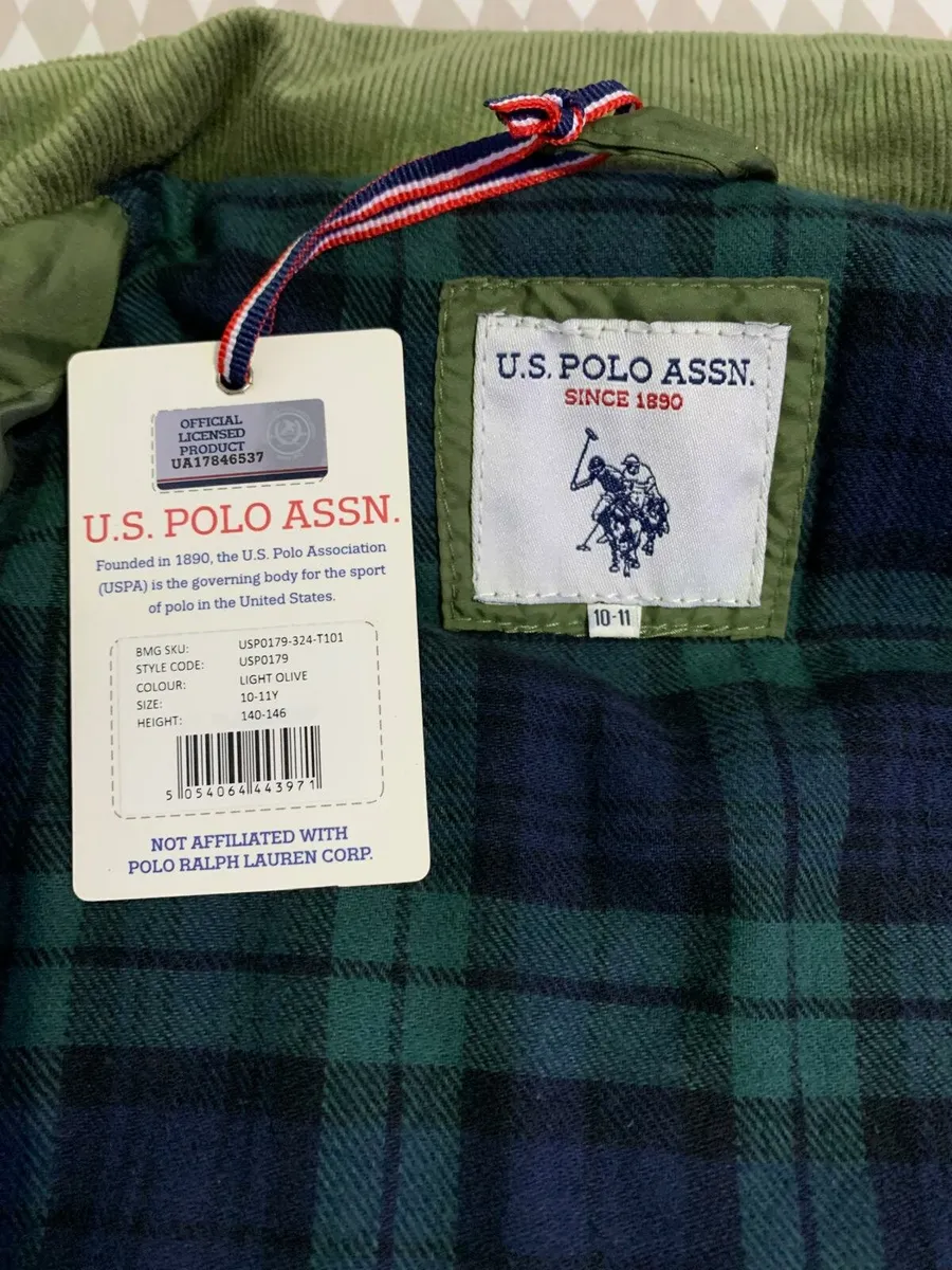 U.S. Polo Assn. Boys Diamond Quilted Funnel Jacket - Image 4