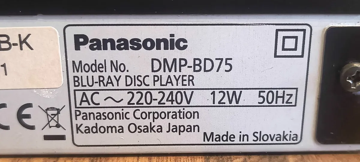 Dvd  Blu-ray Panasonic - Image 4