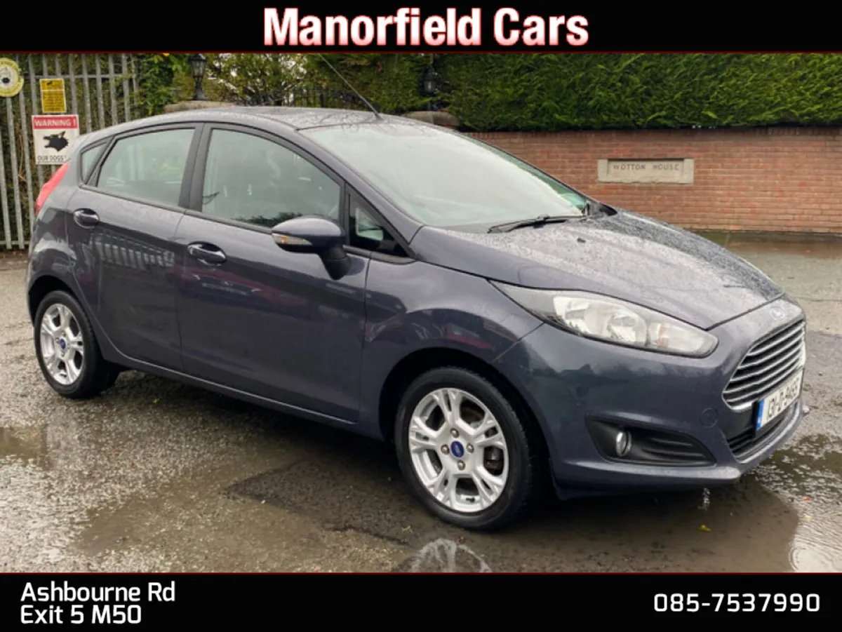 2013 131 Ford Fiesta Zetec 1.25 Petrol 5dr 77780KM - Image 1
