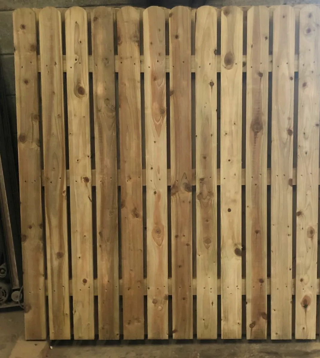 Fence Panels- Hit and Miss Panels - made to order - Image 1