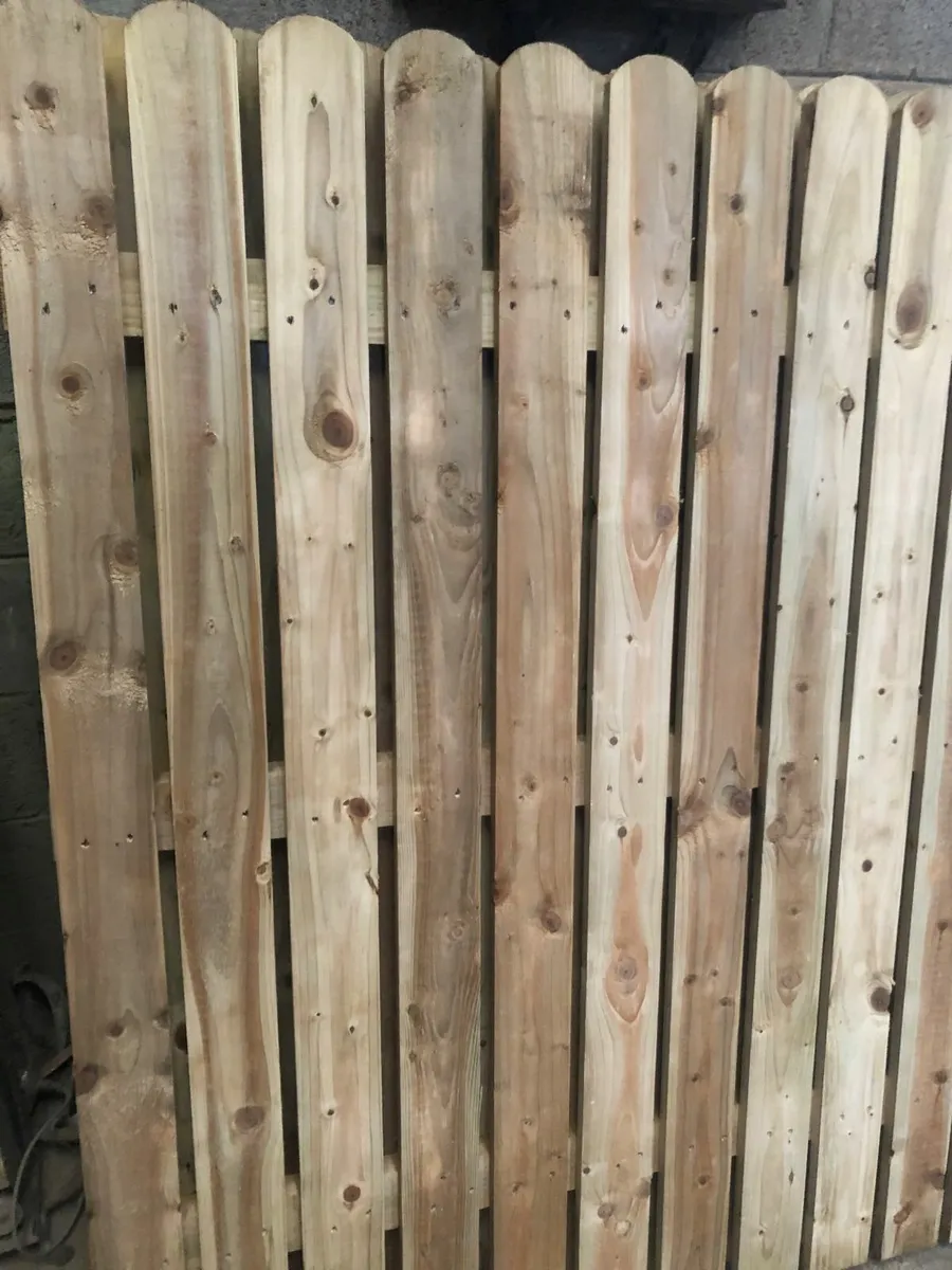 Fence Panels- Hit and Miss Panels - made to order - Image 2