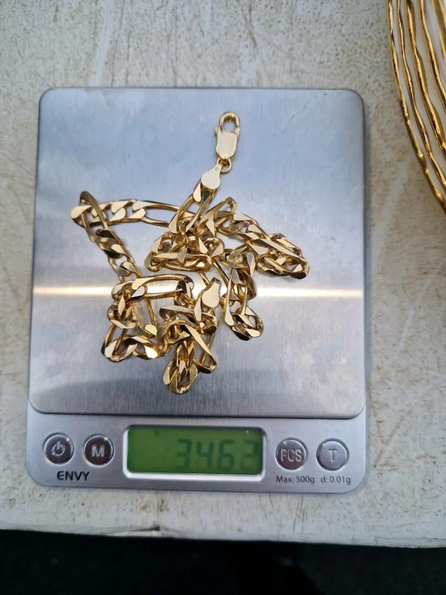9ct gold chain - Image 1
