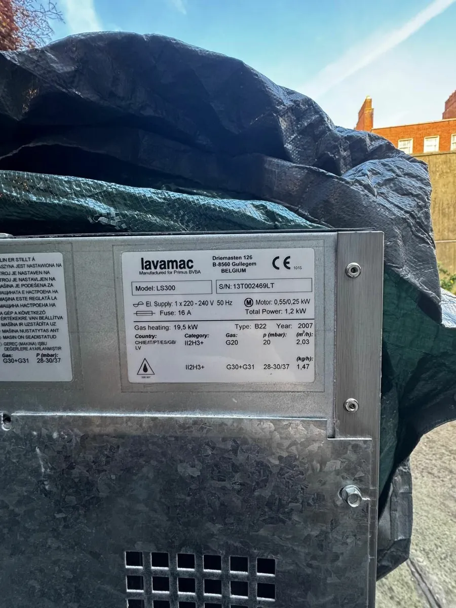 Lavamac LS300 Commercial Gas Dryer – 19.5 kW - Image 4