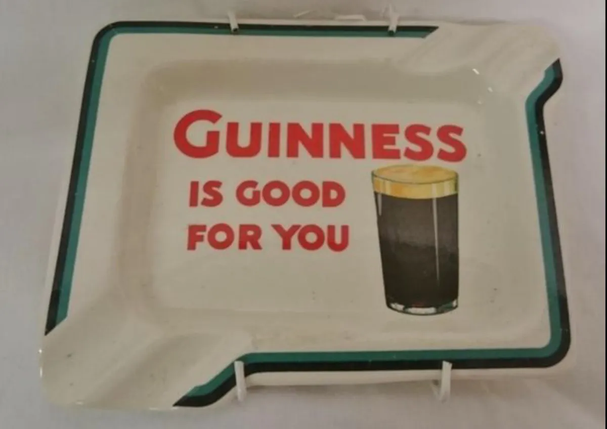 Guinness is Good for You Arklow Pottery Ashtray - Image 1