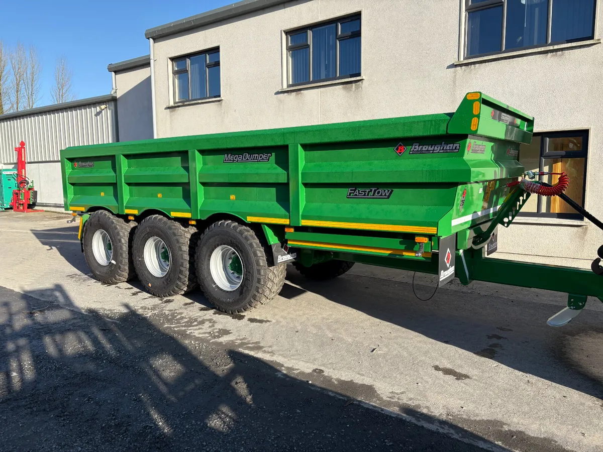🔥BROUGHAN 26 TON TRI-AXLE DUMP TRAILERS 🔥 - Image 1