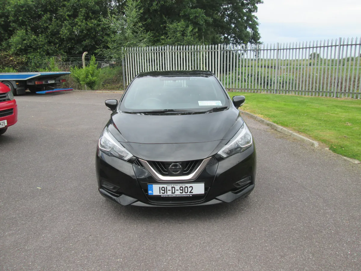 2019  Nissan Micra 1.0  Nct Tested  01/2027 - Image 1
