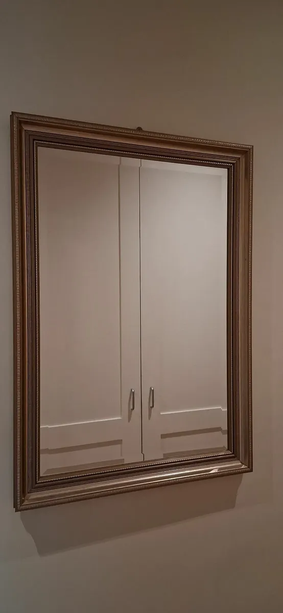 Gilt framed mirror - Image 1