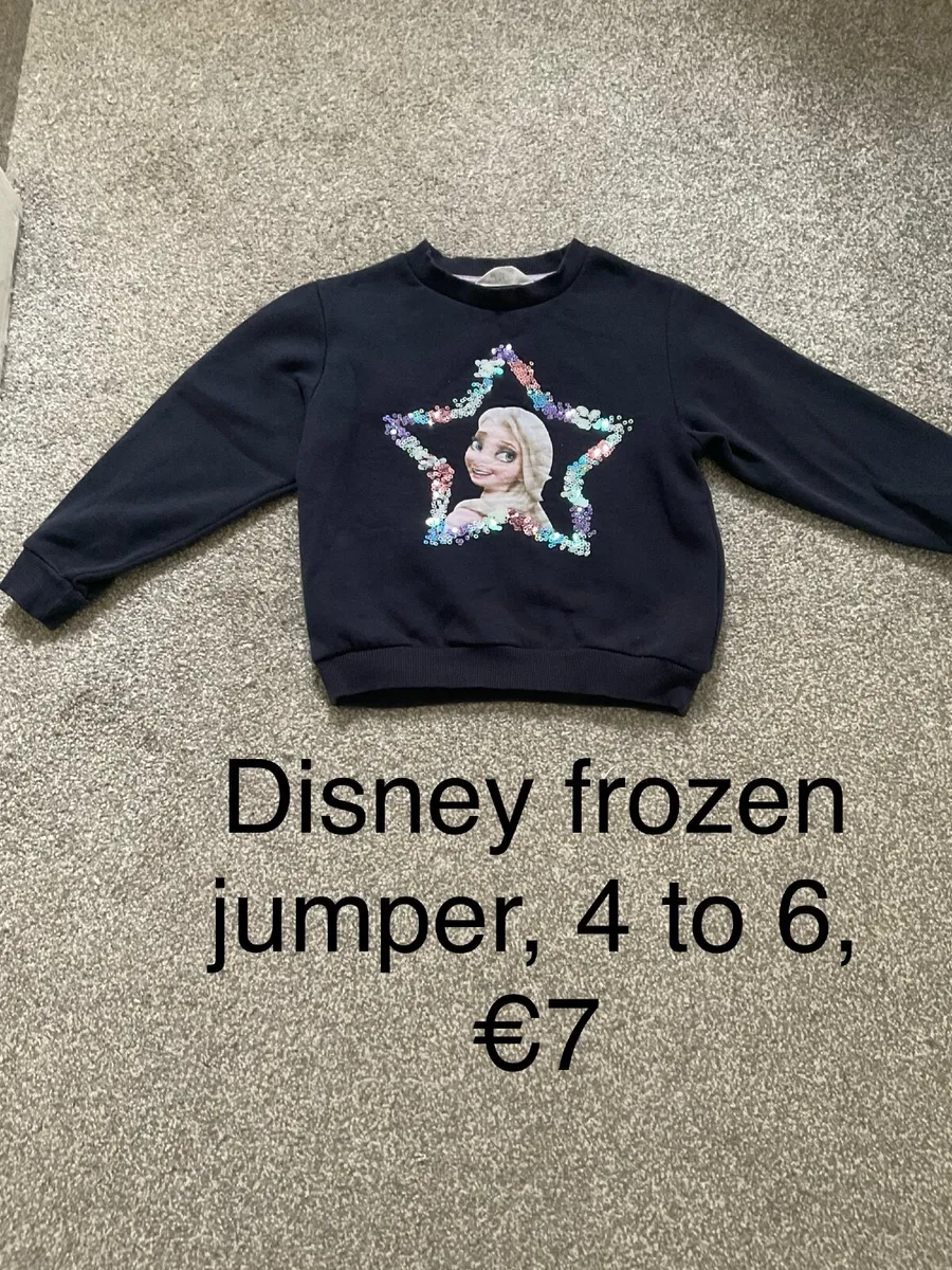 Disney frozen jumper, age 4 to 6