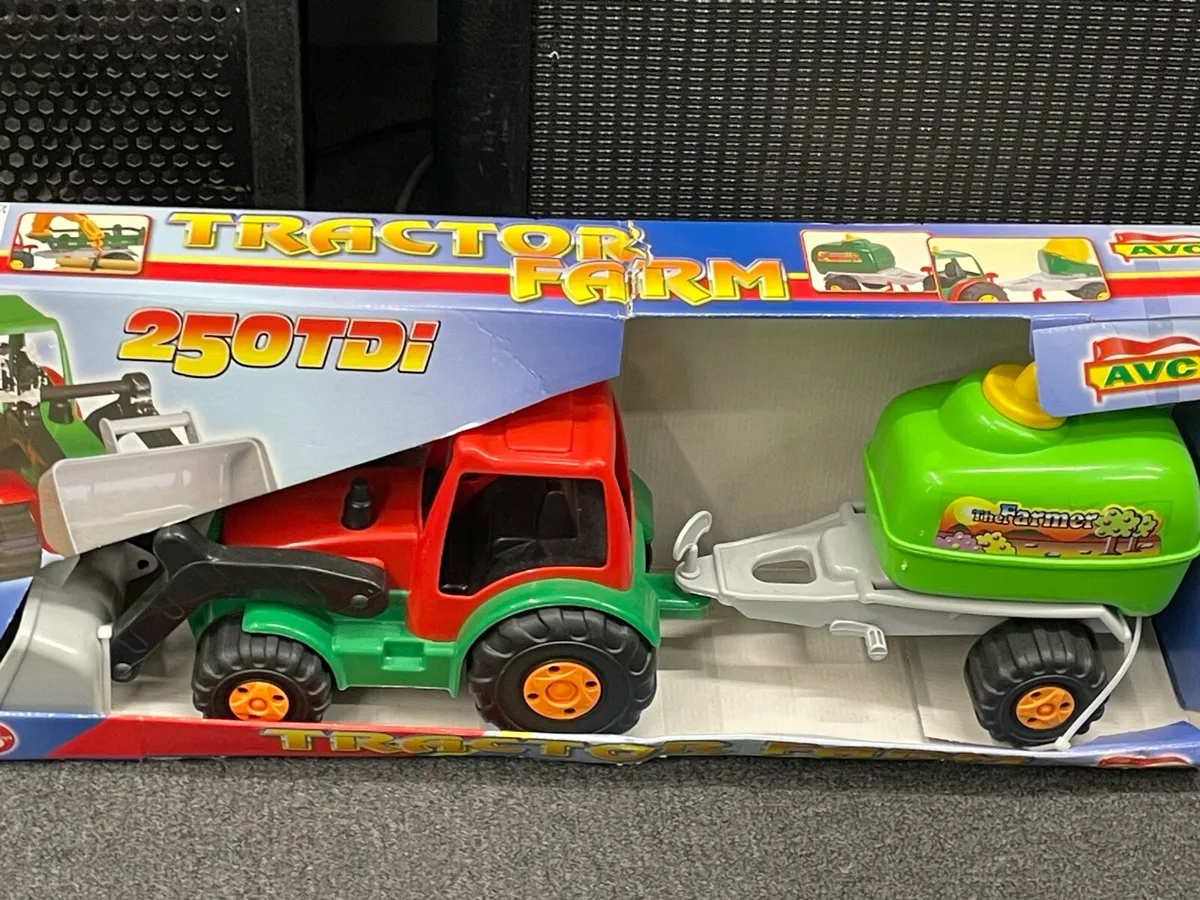 Toy Tractor and Trailer
