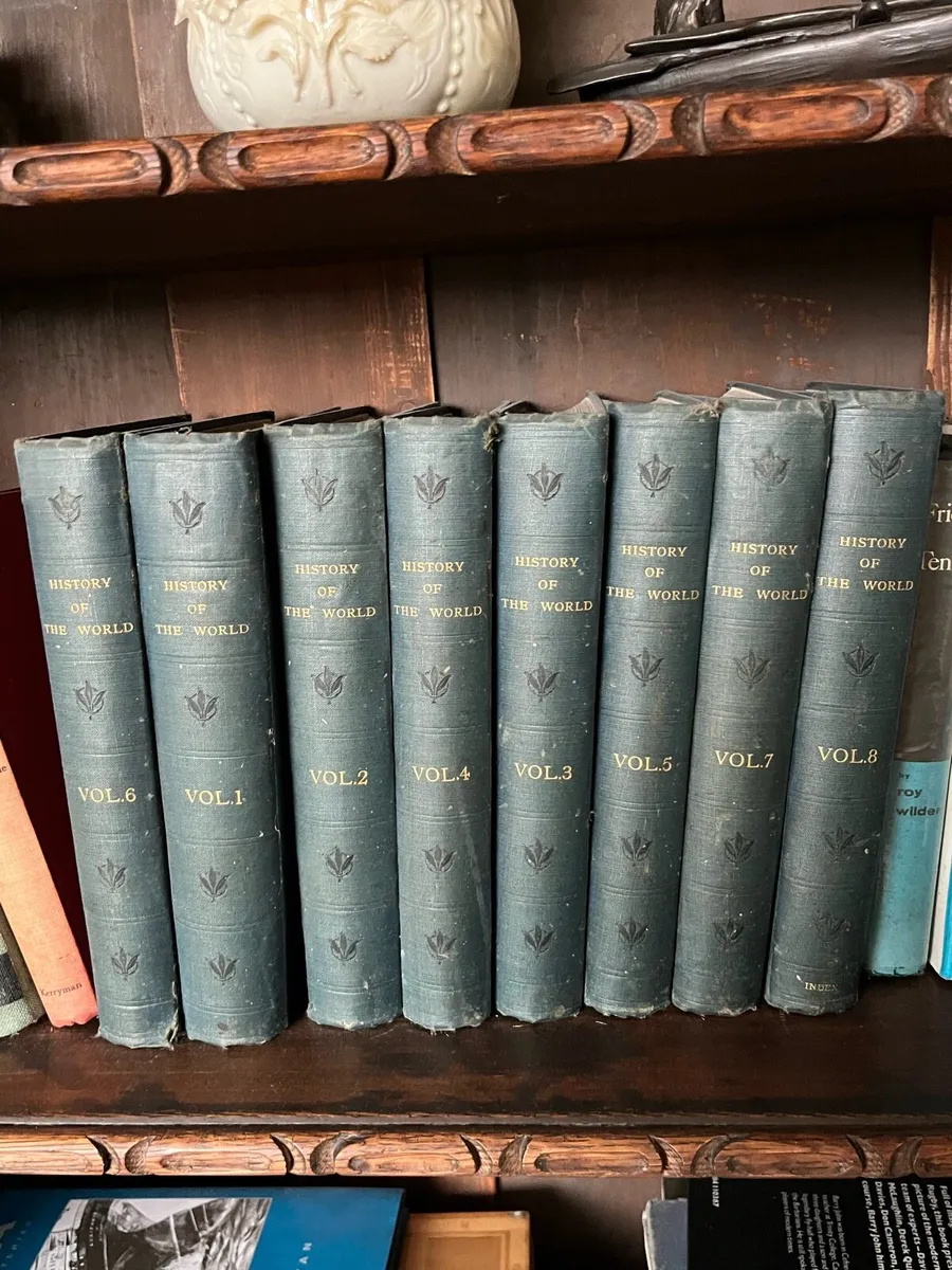 History of the World -  antique hardbacks - Image 1