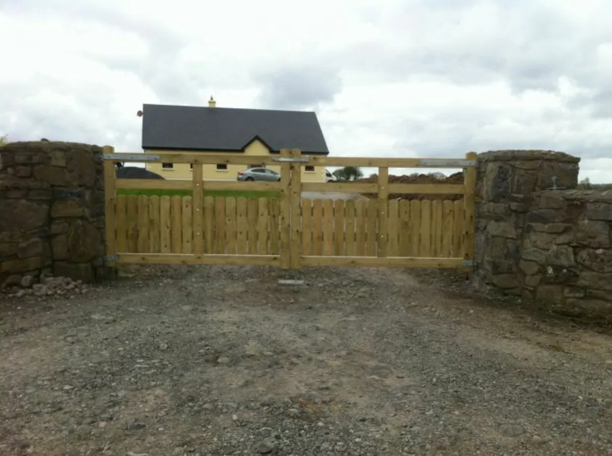 Spring Garden Timber Gate- Made to order - Image 2