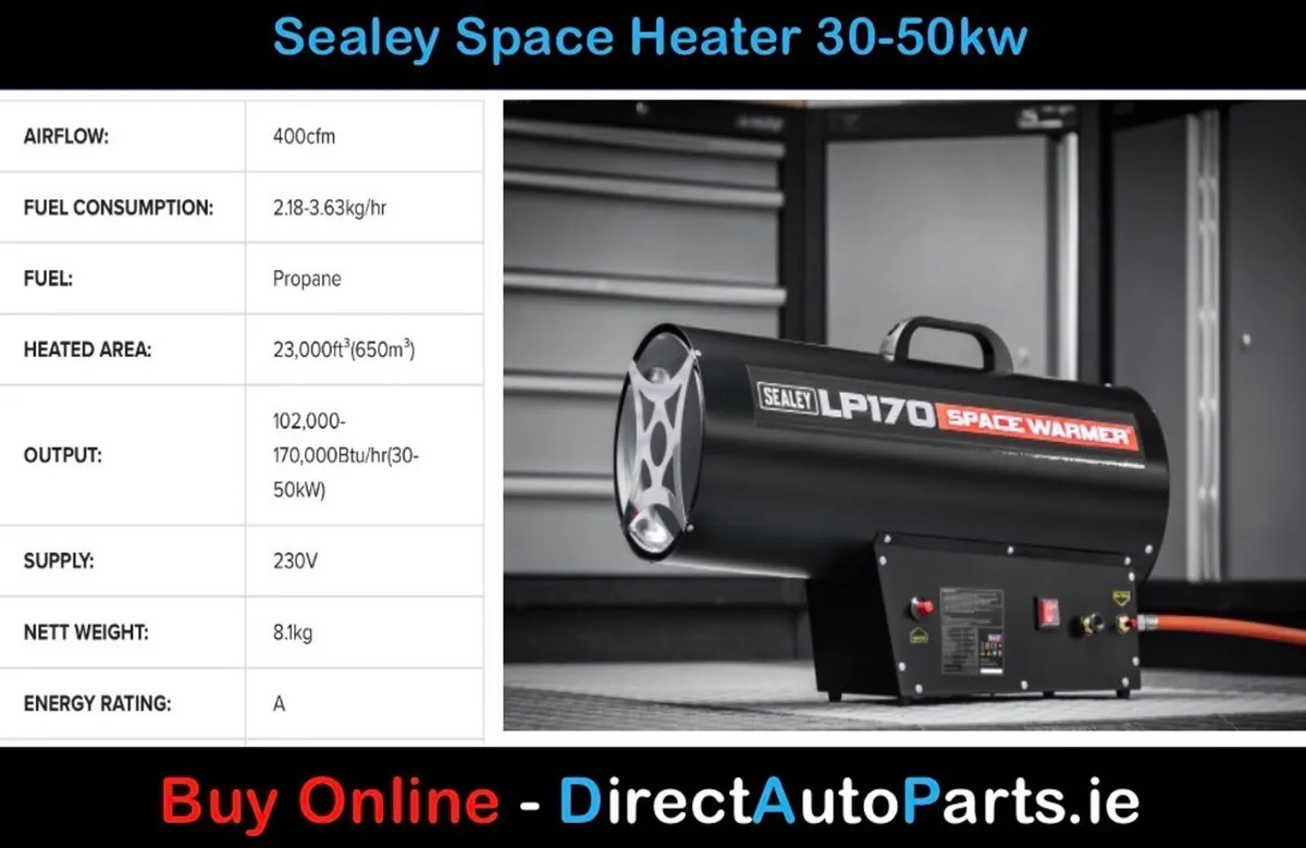 Space Warmer 30-50kw Propane Heater - Image 1