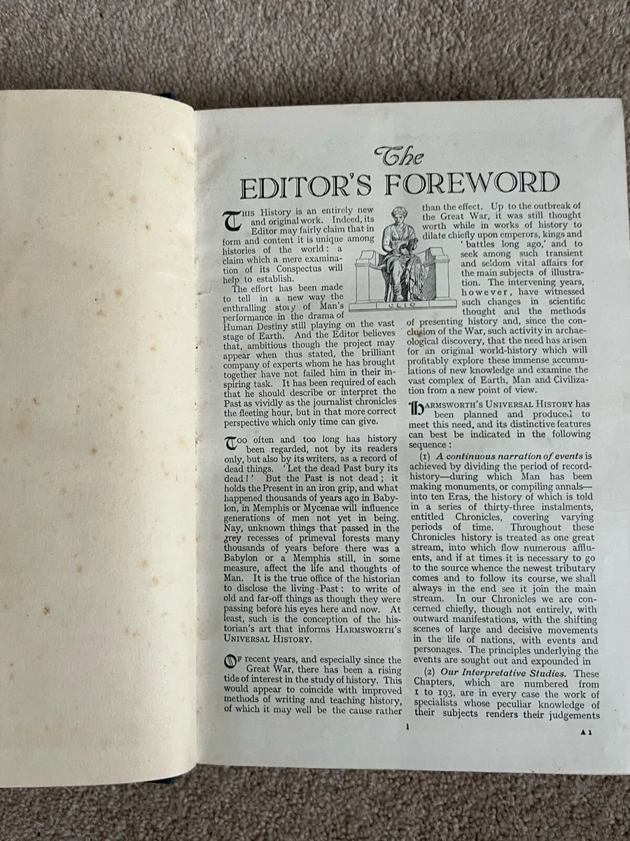 History of the World -  antique hardbacks - Image 2