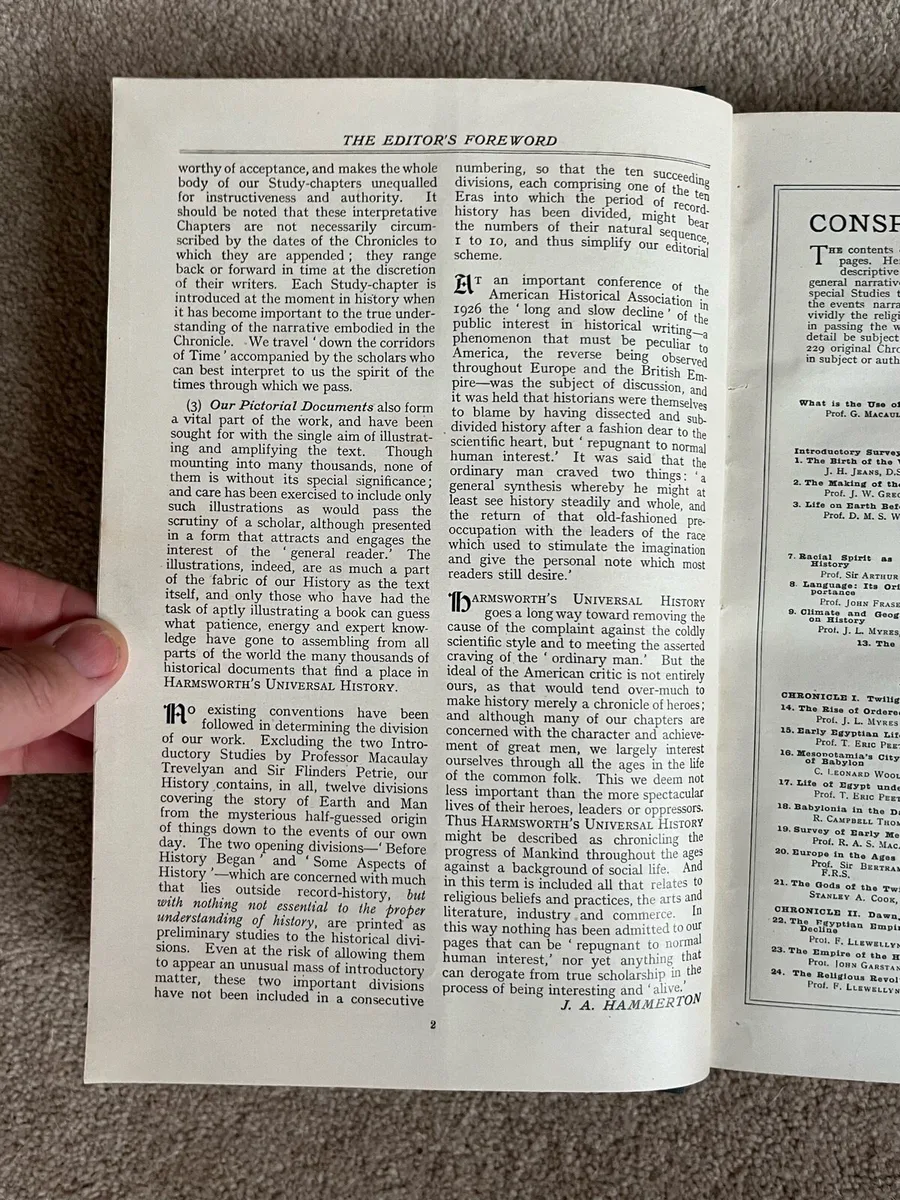 History of the World -  antique hardbacks - Image 3