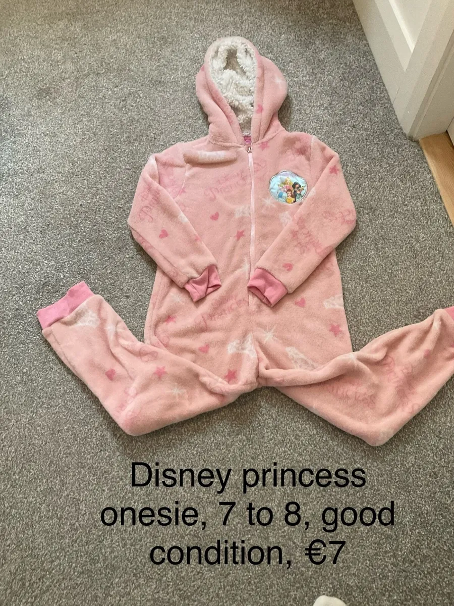 Disney princess onesie, 7 to 8