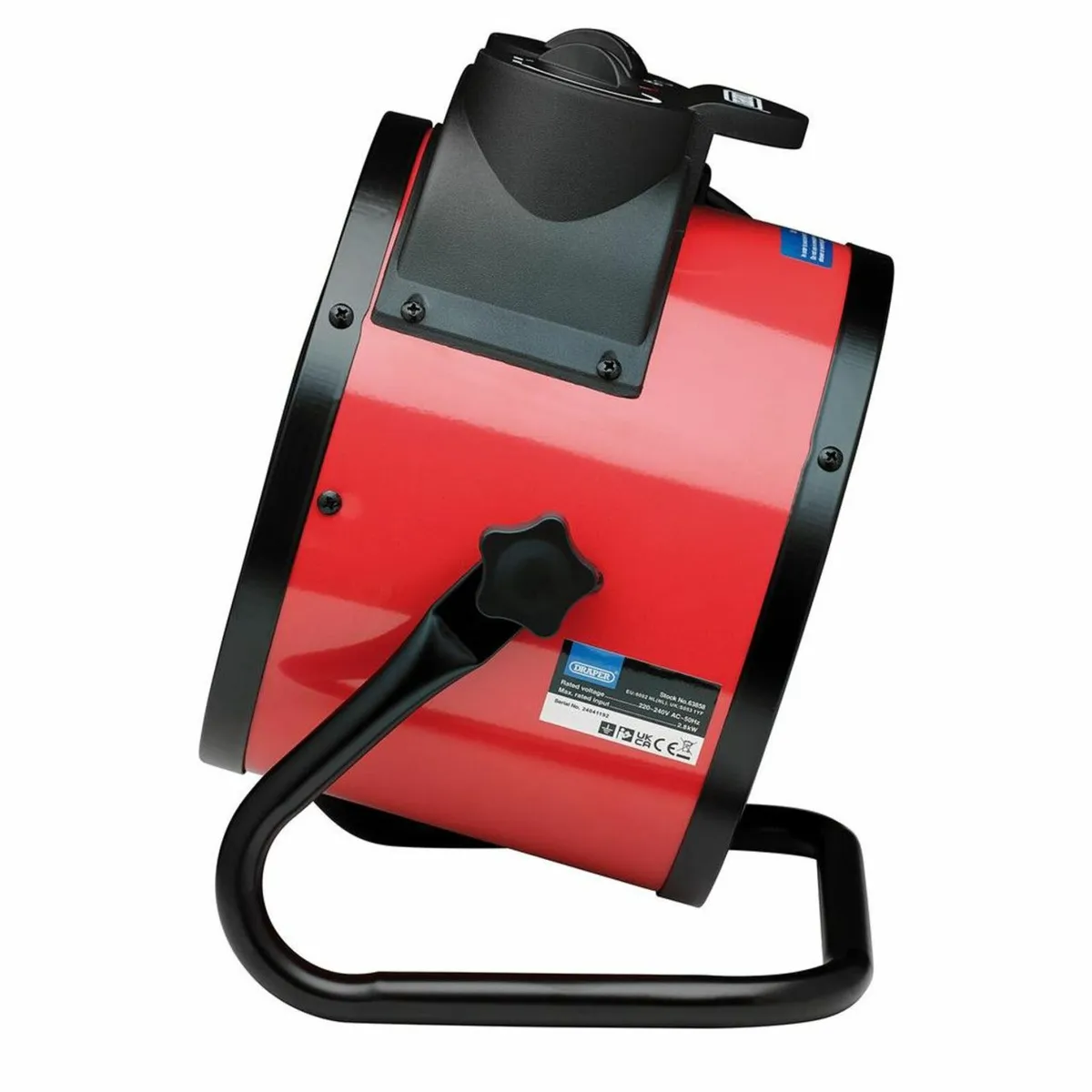 Draper 230V PTC Electric Space Heater, 2.8kW, - Image 2