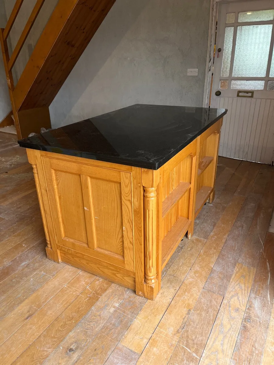 Solid Ash kitchen island - Image 1