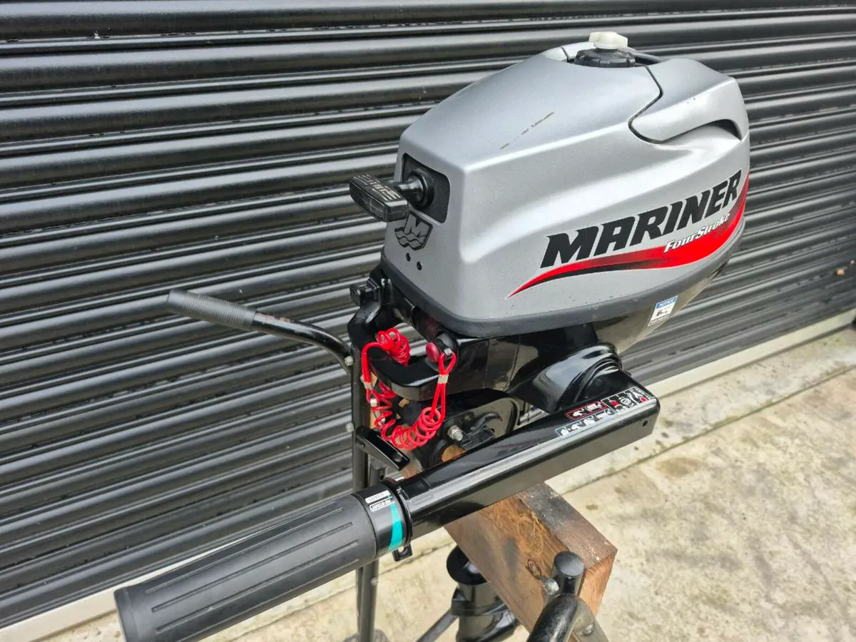 Mariner 3.5hp boat outboard motor short shaft - Image 3