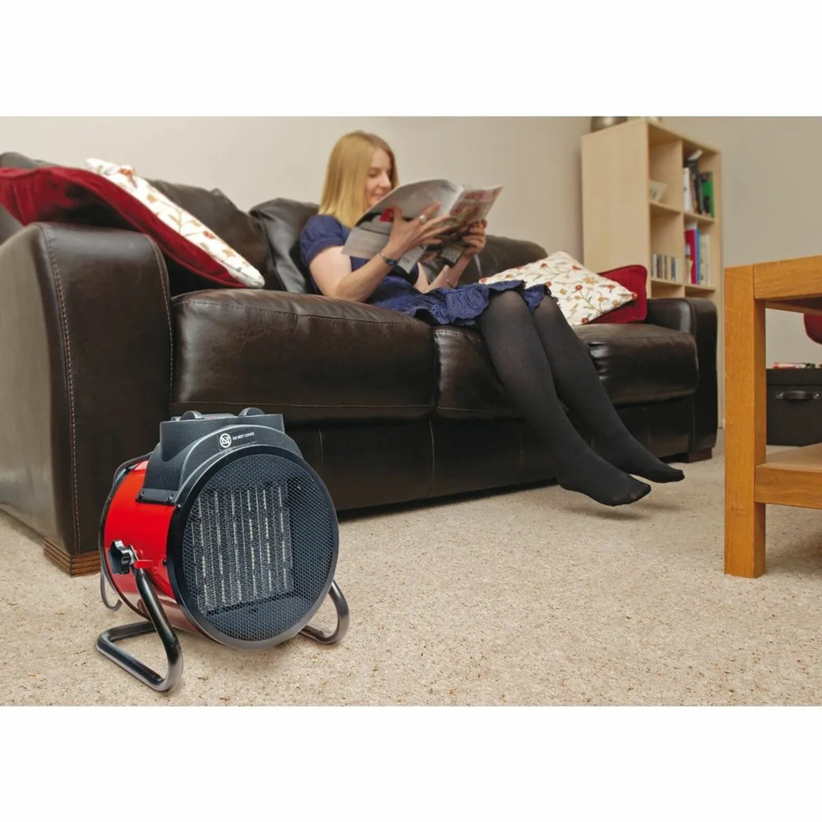 Draper 230V PTC Electric Space Heater, 2.8kW, - Image 4