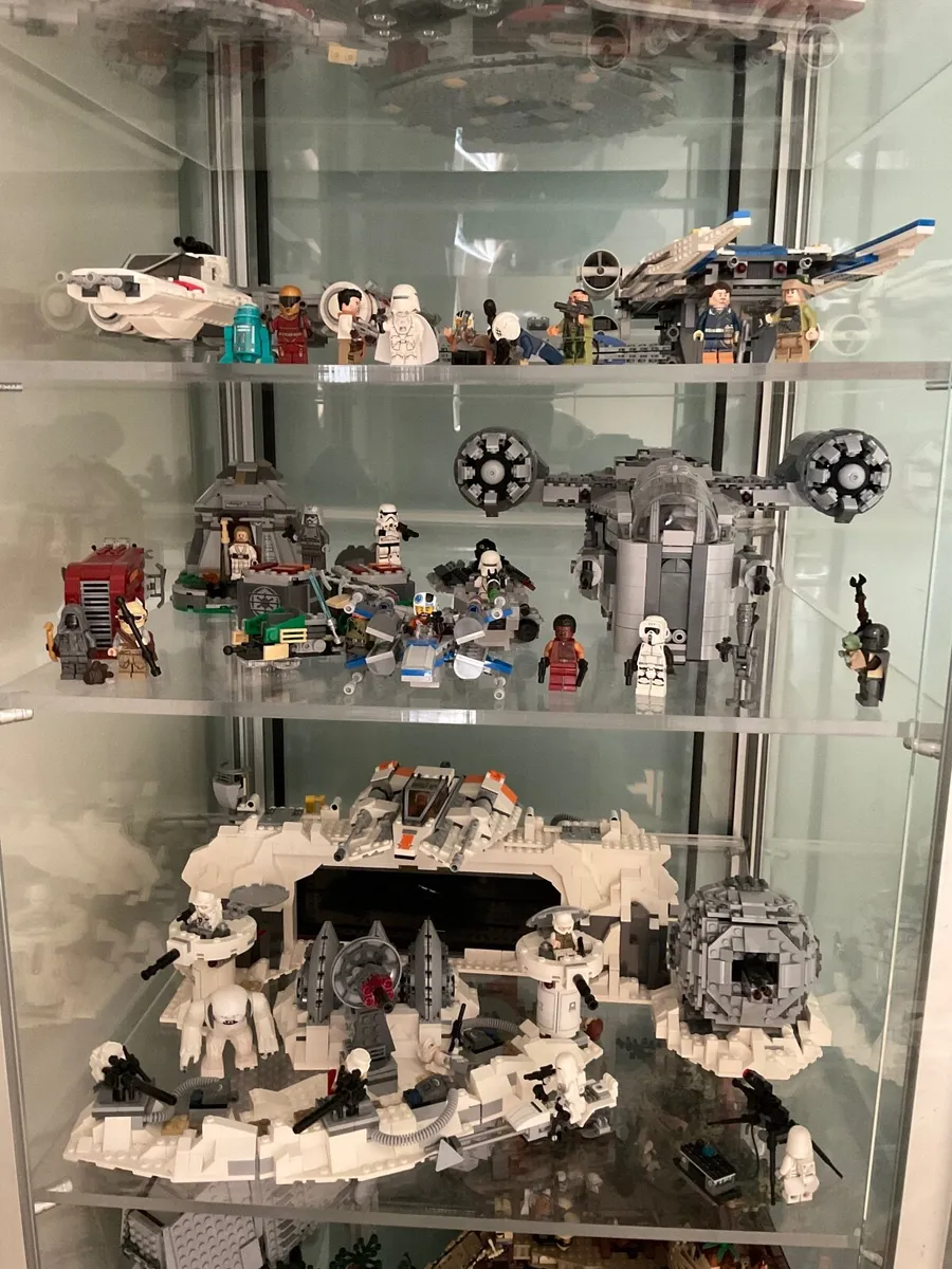 Display cabinet and Lego also for sale - Image 3