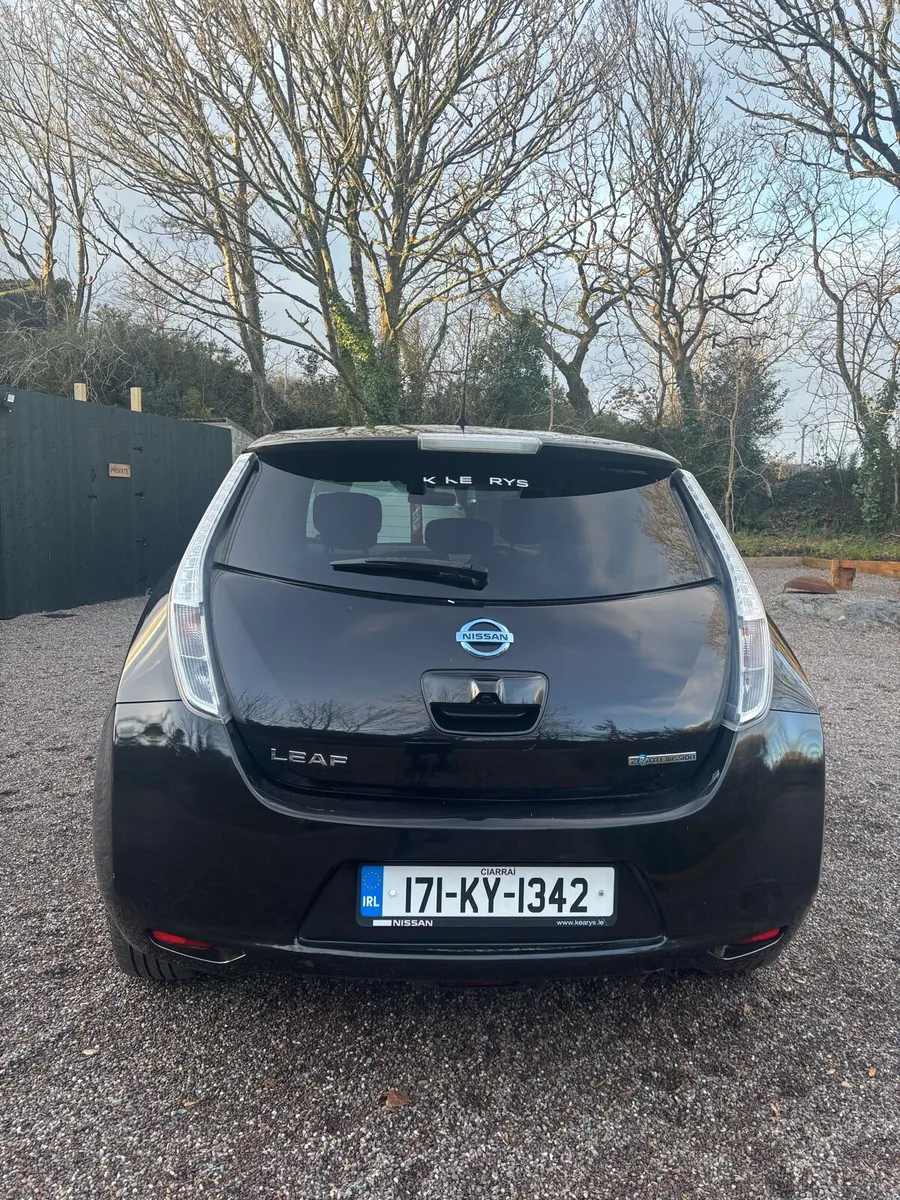 2017 Nissan Leaf Low mileage Taxed & NCT - Image 4