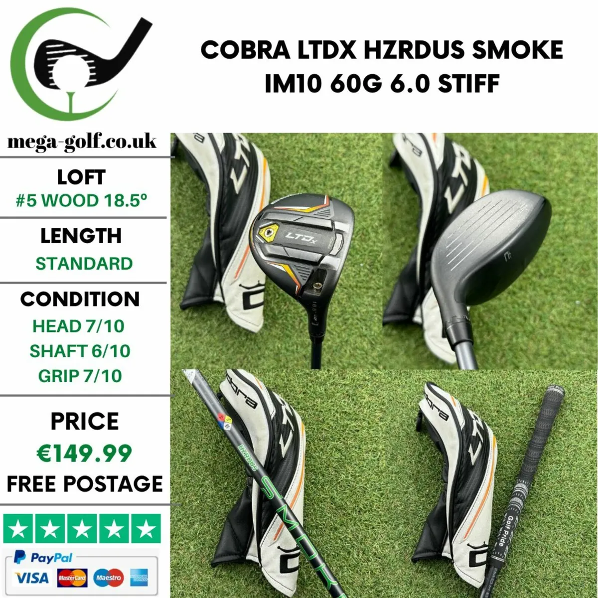 Cobra LTDx #5 Wood 18.5º / Stiff - Image 1