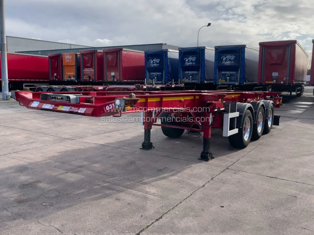 2021 DENNISON SLIDING SKELETAL TRAILER - Image 3