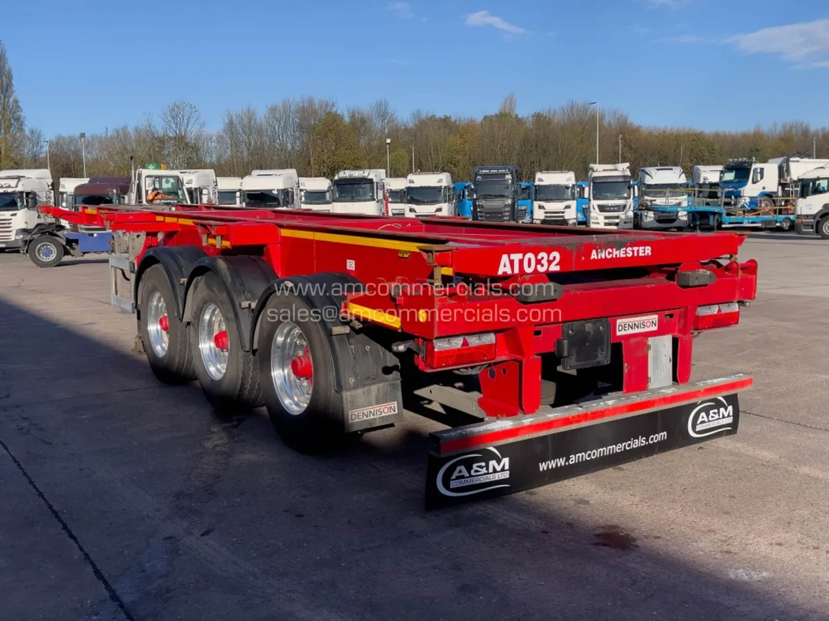 2021 DENNISON SLIDING SKELETAL TRAILER - Image 4