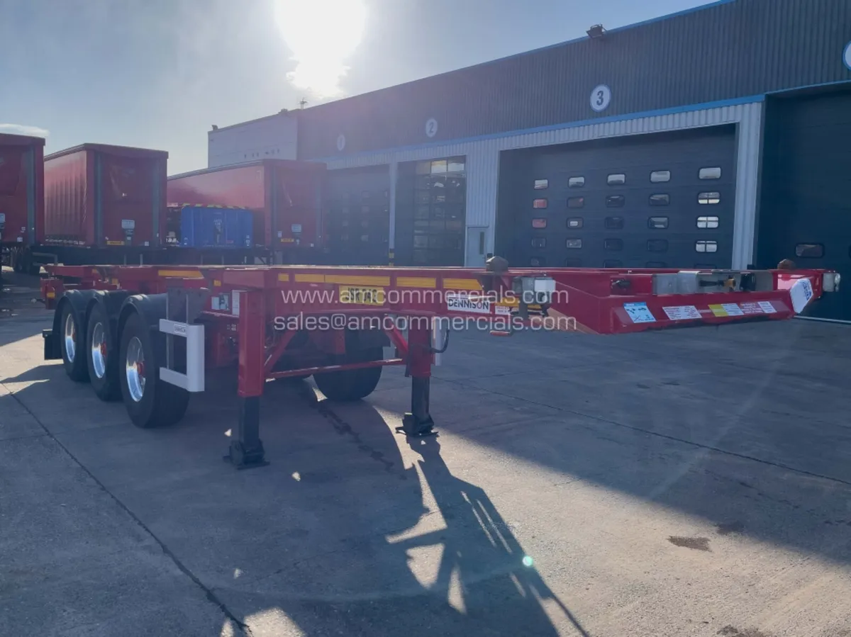 2021 DENNISON SLIDING SKELETAL TRAILER - Image 3