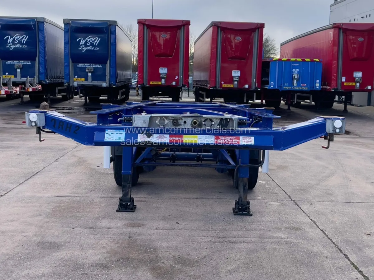 2021 DENNISON SLIDING SKELETAL TRAILER - Image 2