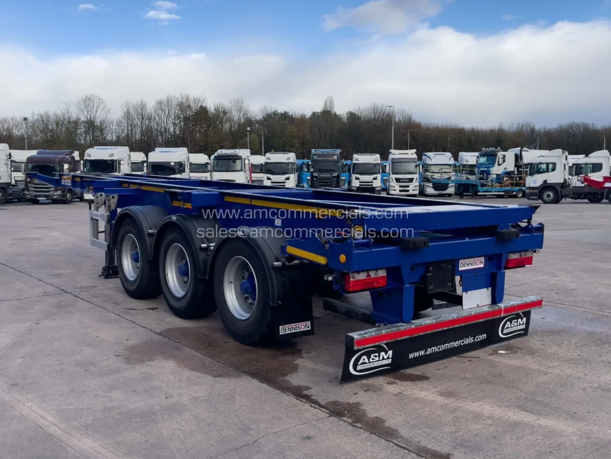 2021 DENNISON SLIDING SKELETAL TRAILER - Image 4