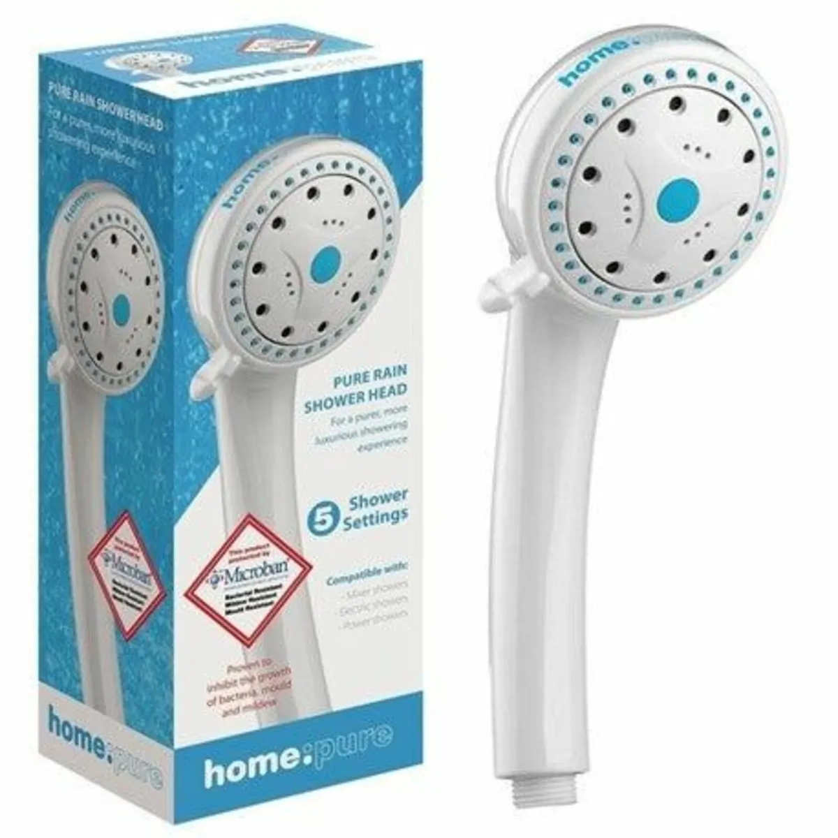 Home Pure Massaging Handheld Shower Head
