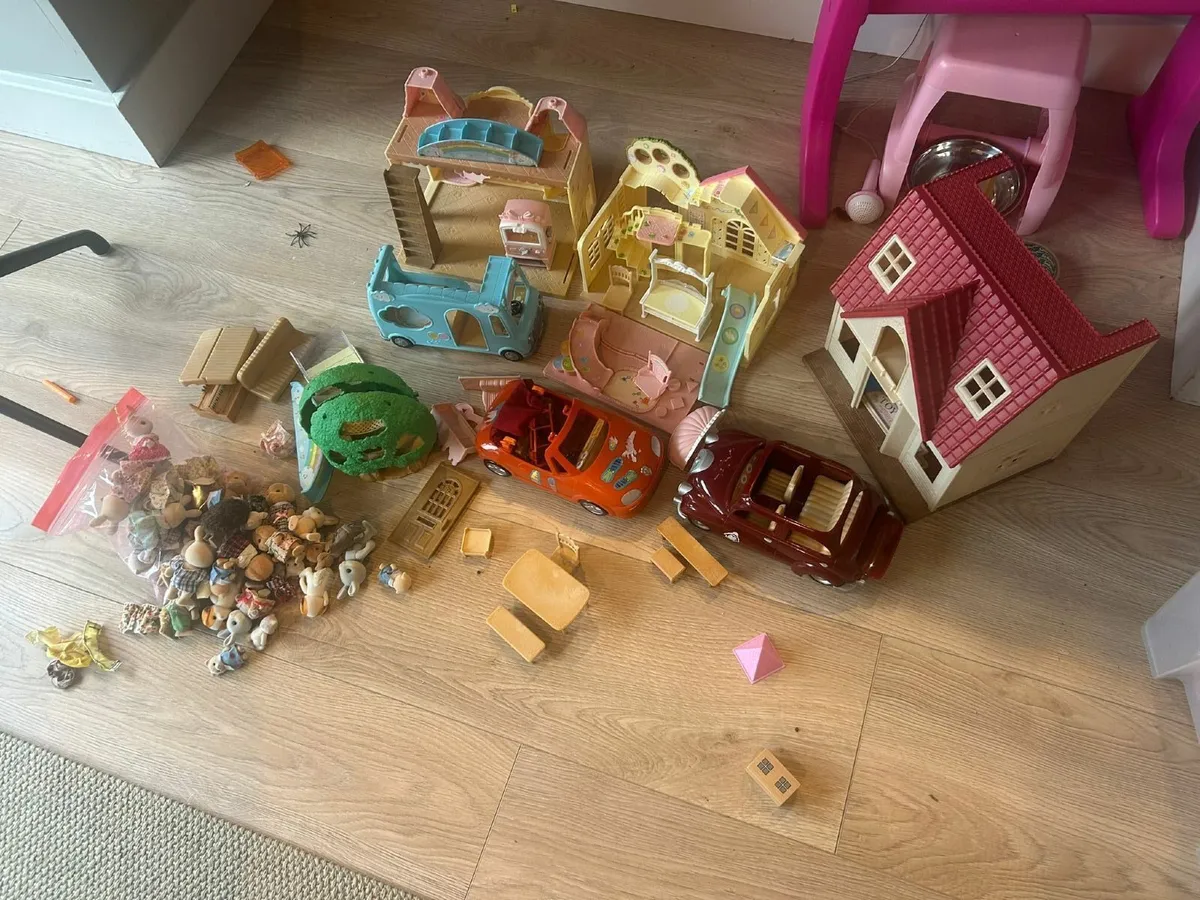 Large Selection of Sylvanian Family toys