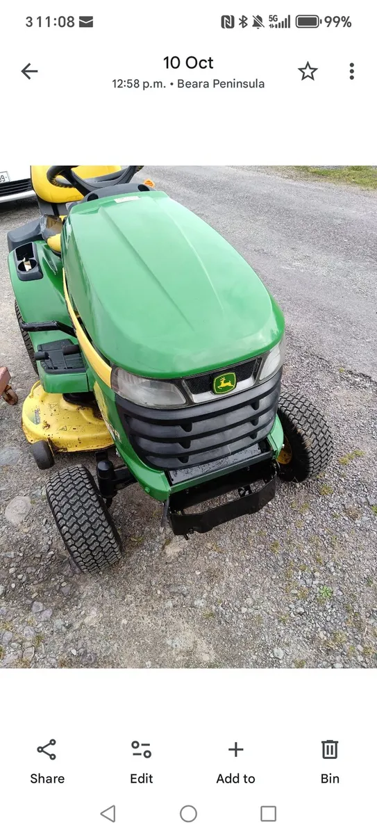 John Deere ride on Mower - Image 4